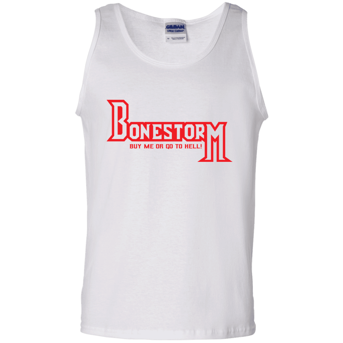 T-Shirts White / S BONESTORM Men's Tank Top