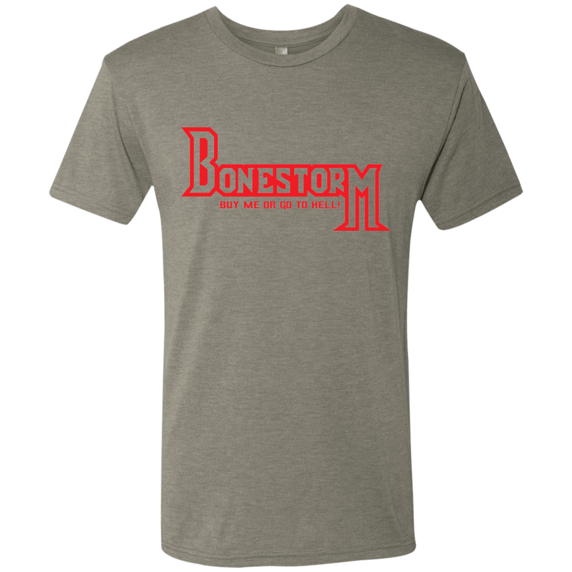T-Shirts Venetian Grey / S BONESTORM Men's Triblend T-Shirt