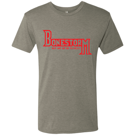 T-Shirts Venetian Grey / S BONESTORM Men's Triblend T-Shirt