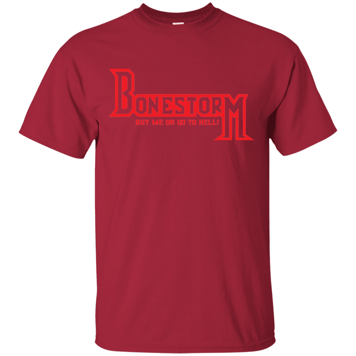 T-Shirts Cardinal / S BONESTORM T-Shirt