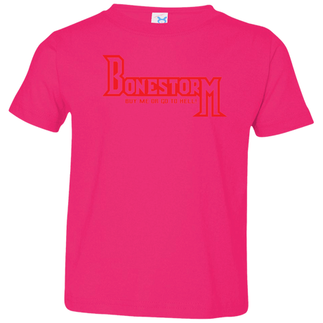 T-Shirts Hot Pink / 2T BONESTORM Toddler Premium T-Shirt