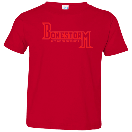 T-Shirts Red / 2T BONESTORM Toddler Premium T-Shirt