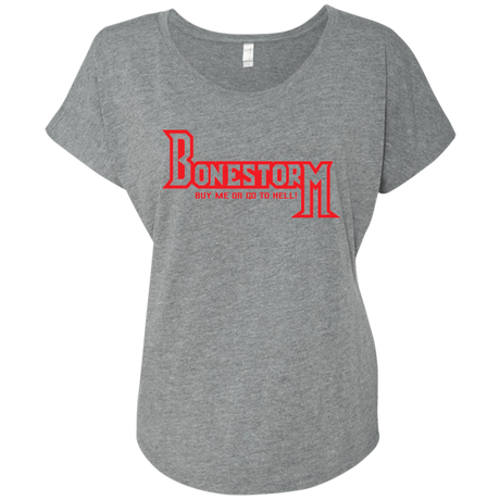 T-Shirts Premium Heather / X-Small BONESTORM Triblend Dolman Sleeve