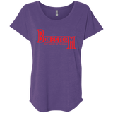 T-Shirts Purple Rush / X-Small BONESTORM Triblend Dolman Sleeve