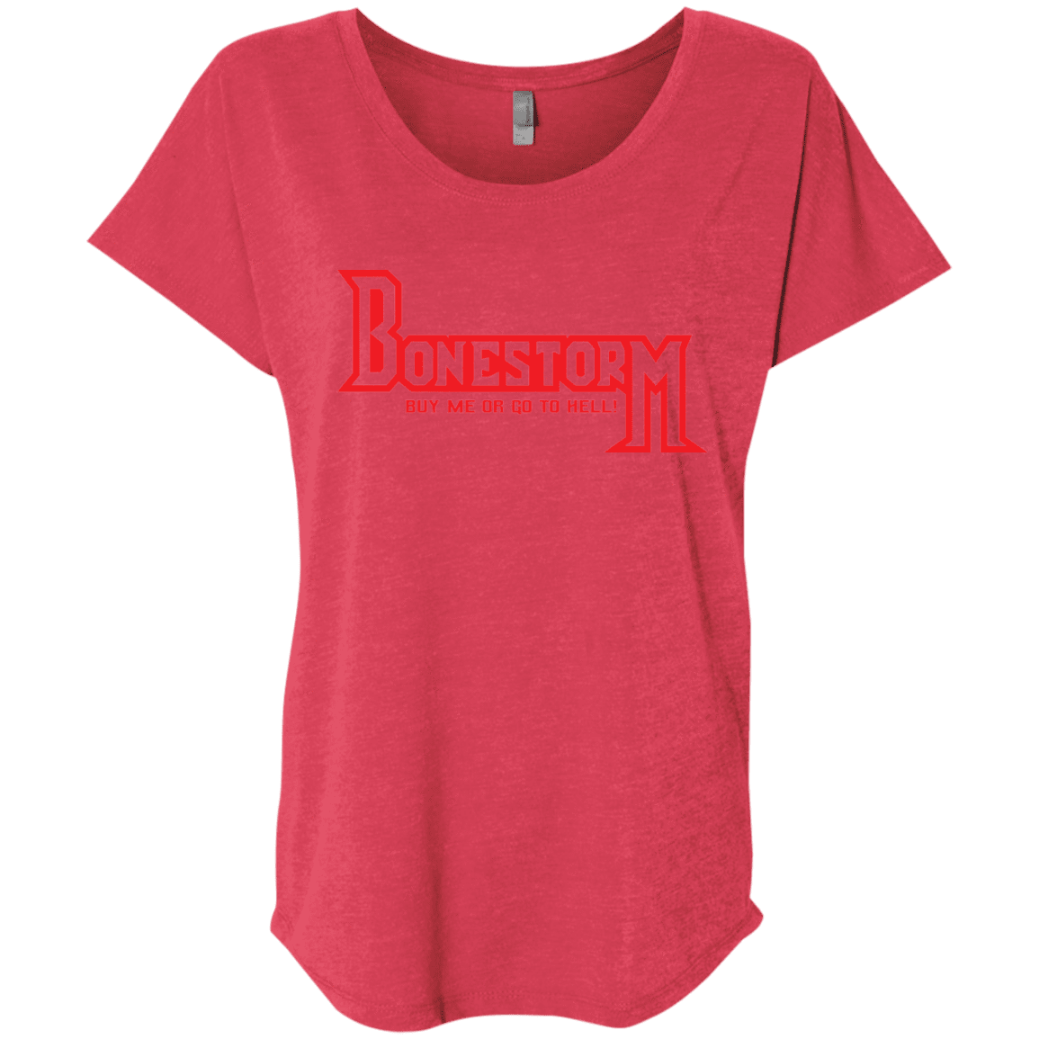 T-Shirts Vintage Red / X-Small BONESTORM Triblend Dolman Sleeve