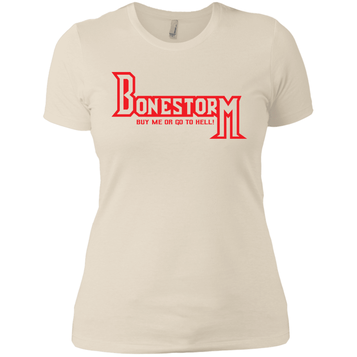 T-Shirts Ivory/ / X-Small BONESTORM Women's Premium T-Shirt