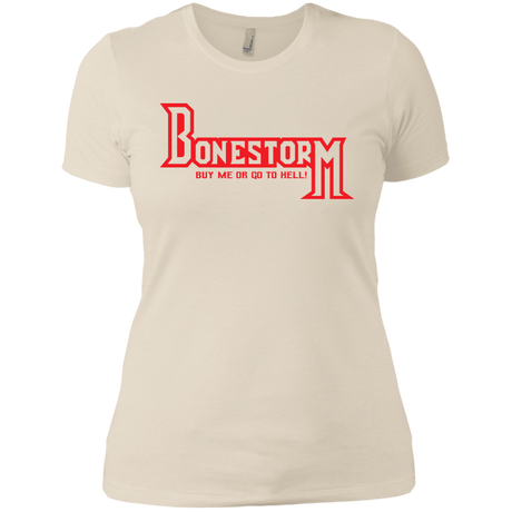 T-Shirts Ivory/ / X-Small BONESTORM Women's Premium T-Shirt