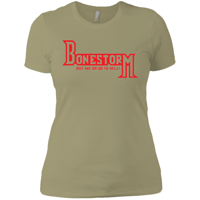T-Shirts Light Olive / X-Small BONESTORM Women's Premium T-Shirt