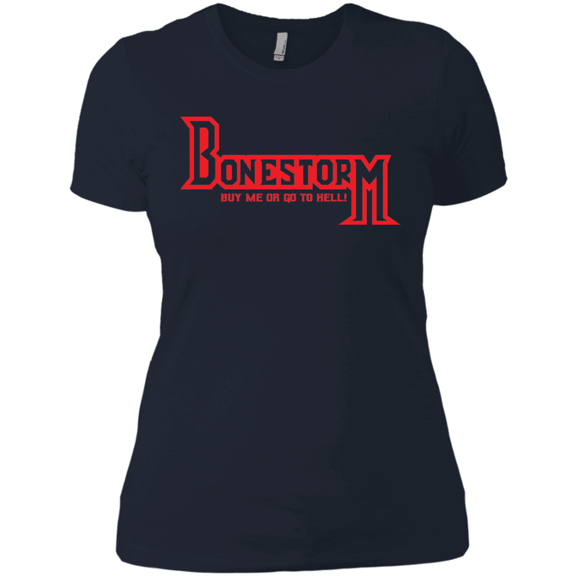 T-Shirts Midnight Navy / X-Small BONESTORM Women's Premium T-Shirt