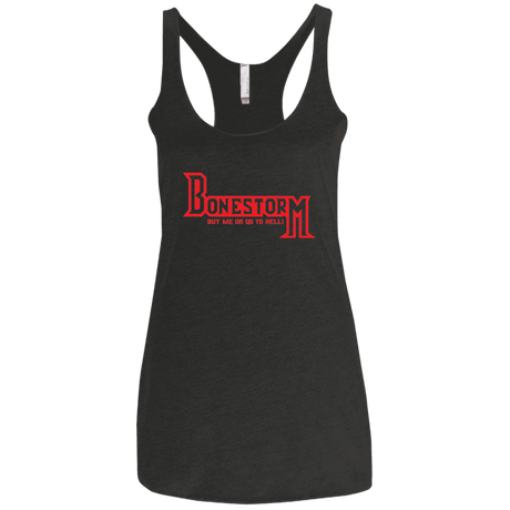 T-Shirts Vintage Black / X-Small BONESTORM Women's Triblend Racerback Tank