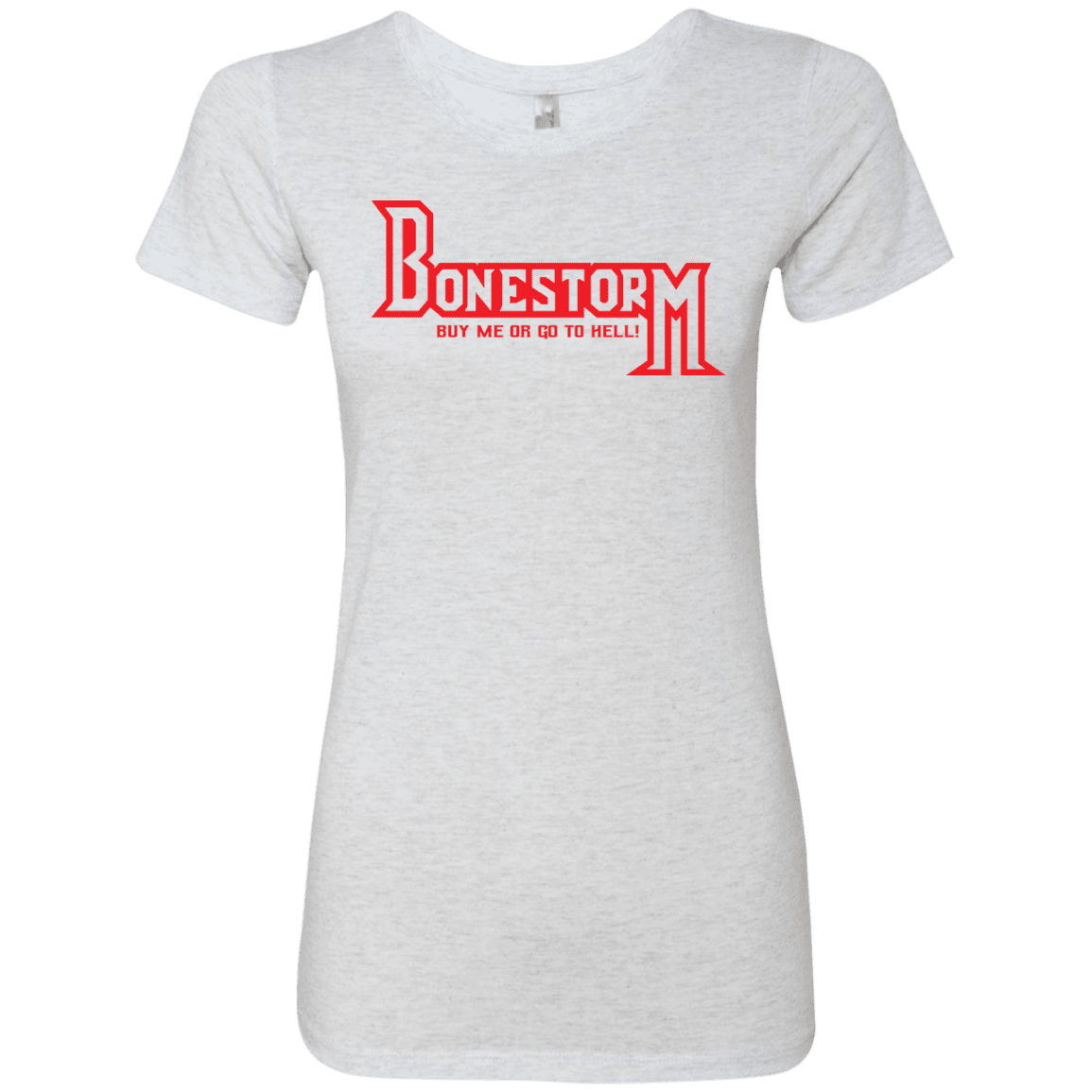 T-Shirts Heather White / S BONESTORM Women's Triblend T-Shirt