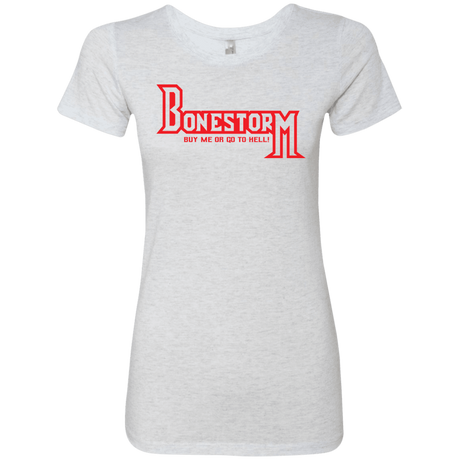 T-Shirts Heather White / S BONESTORM Women's Triblend T-Shirt