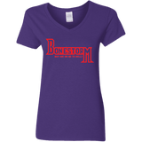 T-Shirts Purple / S BONESTORM Women's V-Neck T-Shirt