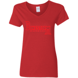 T-Shirts Red / S BONESTORM Women's V-Neck T-Shirt