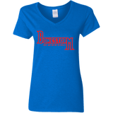 T-Shirts Royal / S BONESTORM Women's V-Neck T-Shirt