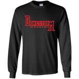 T-Shirts Black / YS BONESTORM Youth Long Sleeve T-Shirt