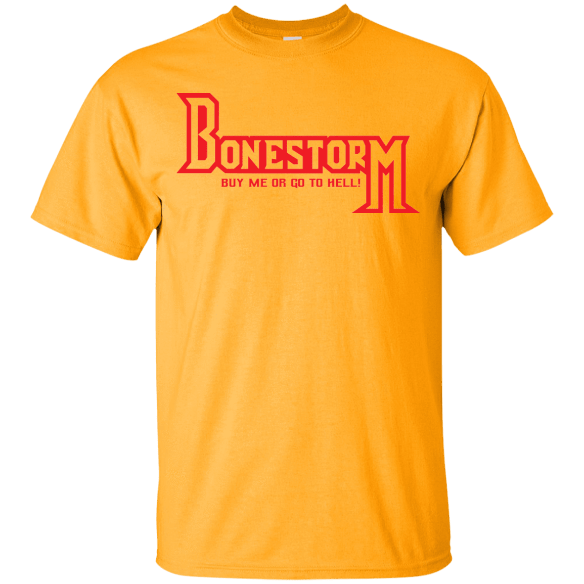 T-Shirts Gold / YXS BONESTORM Youth T-Shirt