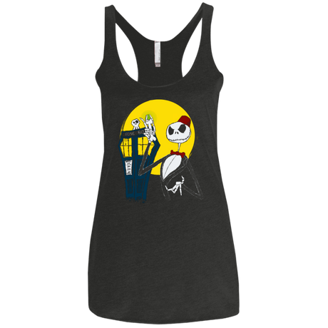 T-Shirts Vintage Black / X-Small BONETIES Women's Triblend Racerback Tank