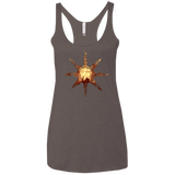 T-Shirts Macchiato / X-Small Bonfire Women's Triblend Racerback Tank
