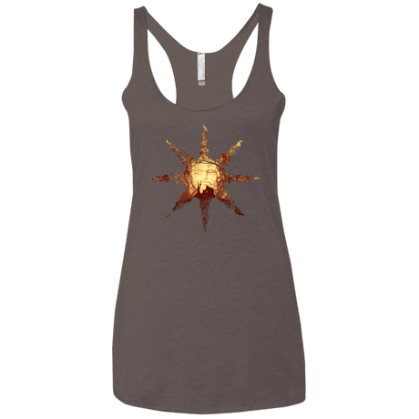 T-Shirts Macchiato / X-Small Bonfire Women's Triblend Racerback Tank