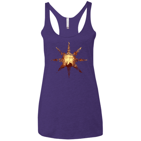 T-Shirts Purple / X-Small Bonfire Women's Triblend Racerback Tank