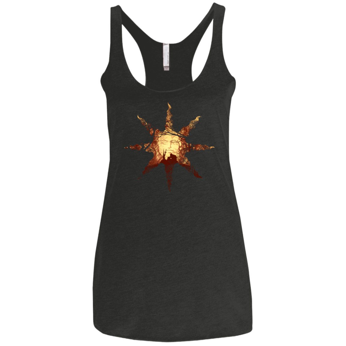 T-Shirts Vintage Black / X-Small Bonfire Women's Triblend Racerback Tank