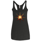 T-Shirts Vintage Black / X-Small Bonfire Women's Triblend Racerback Tank