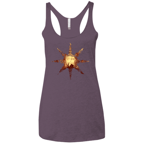 T-Shirts Vintage Purple / X-Small Bonfire Women's Triblend Racerback Tank