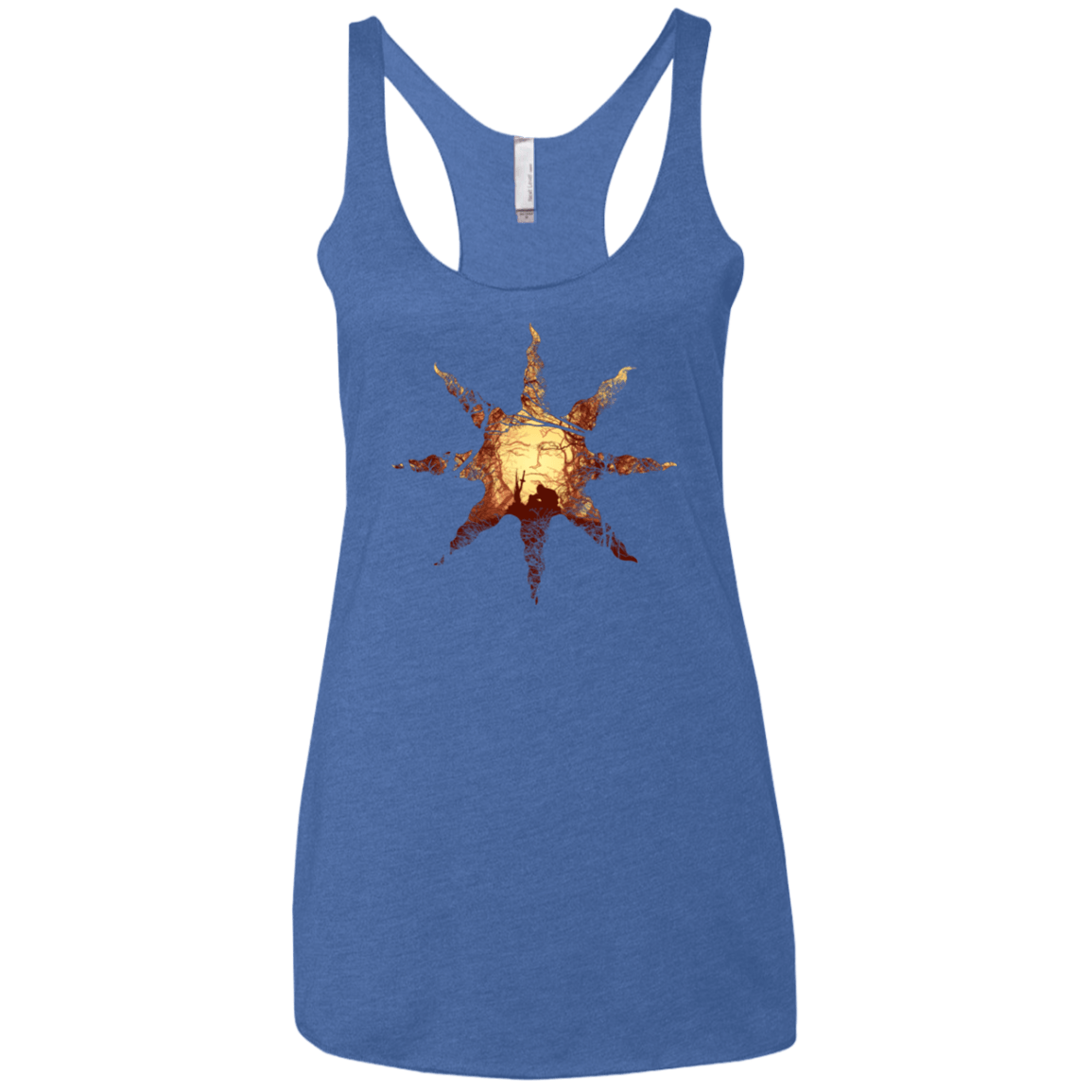 T-Shirts Vintage Royal / X-Small Bonfire Women's Triblend Racerback Tank