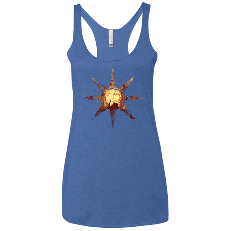 T-Shirts Vintage Royal / X-Small Bonfire Women's Triblend Racerback Tank