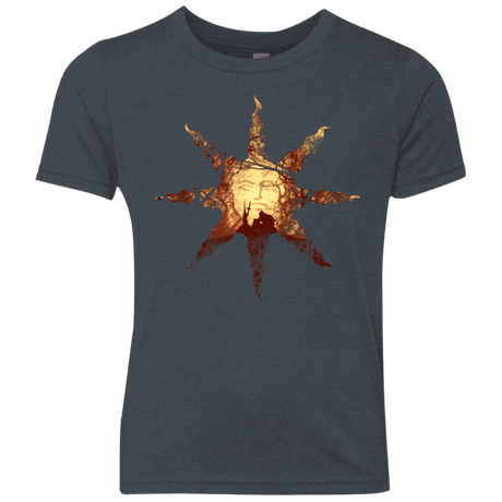 T-Shirts Vintage Navy / YXS Bonfire Youth Triblend T-Shirt