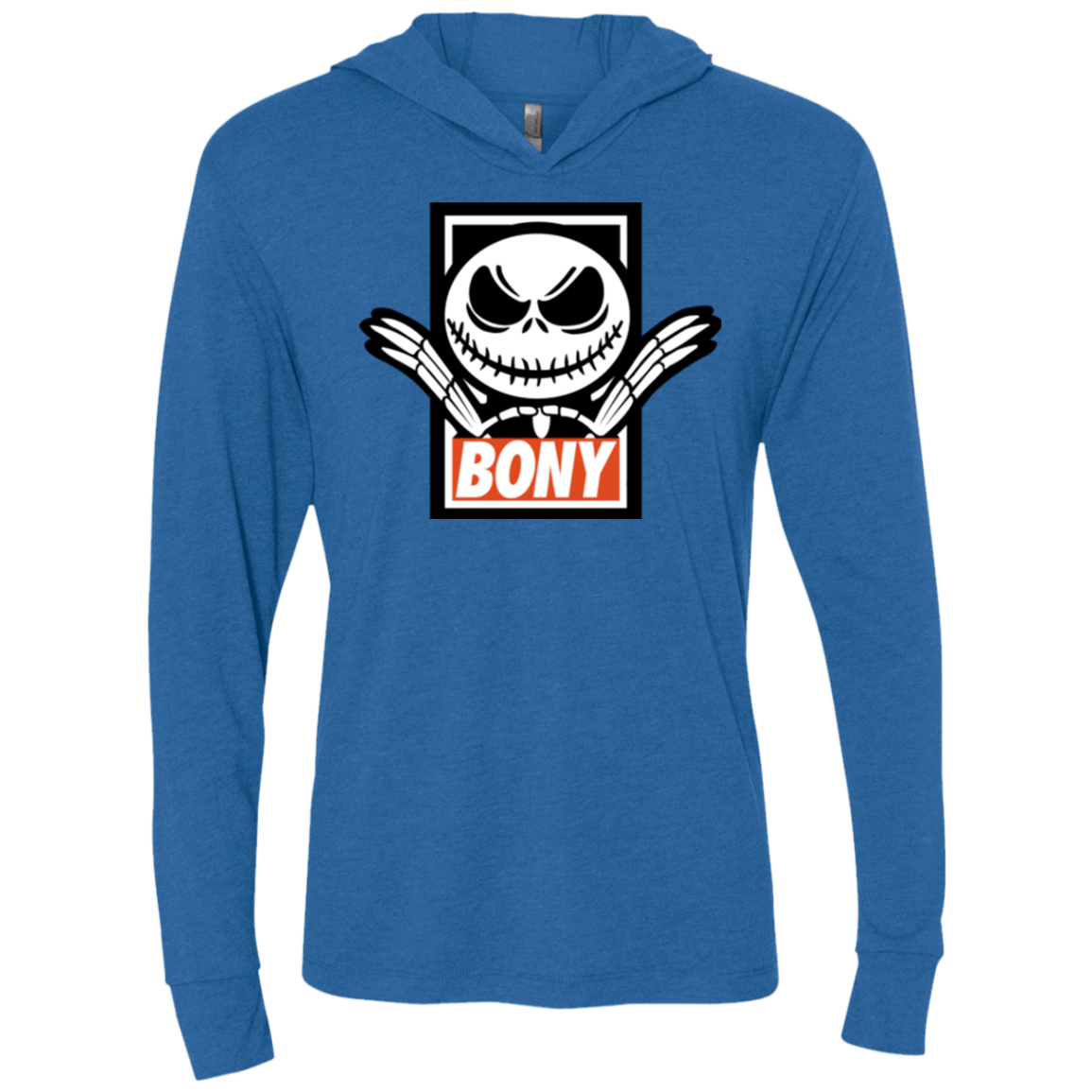 T-Shirts Vintage Royal / X-Small BONY Triblend Long Sleeve Hoodie Tee