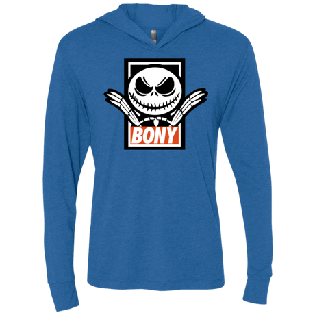 T-Shirts Vintage Royal / X-Small BONY Triblend Long Sleeve Hoodie Tee