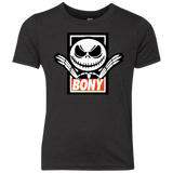 T-Shirts Vintage Black / YXS BONY Youth Triblend T-Shirt