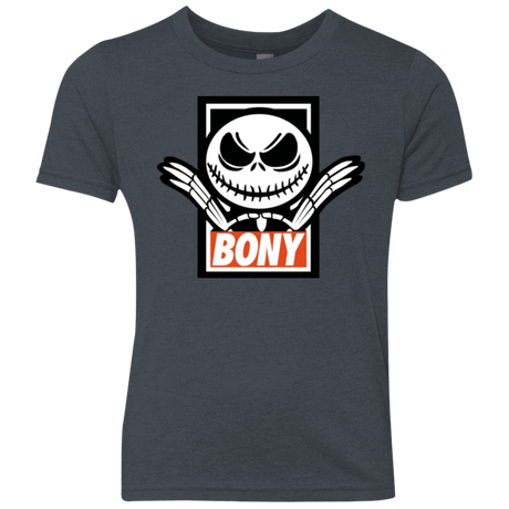T-Shirts Vintage Navy / YXS BONY Youth Triblend T-Shirt