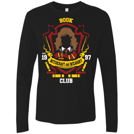 T-Shirts Black / Small Book Club Men's Premium Long Sleeve