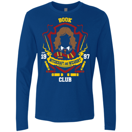 T-Shirts Royal / Small Book Club Men's Premium Long Sleeve