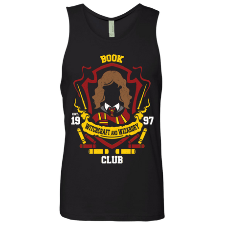 T-Shirts Black / Small Book Club Men's Premium Tank Top