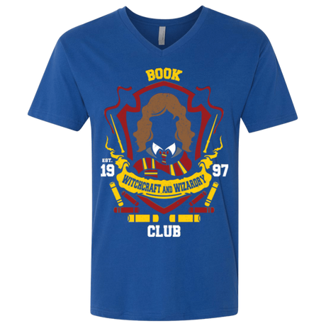 T-Shirts Royal / X-Small Book Club Men's Premium V-Neck