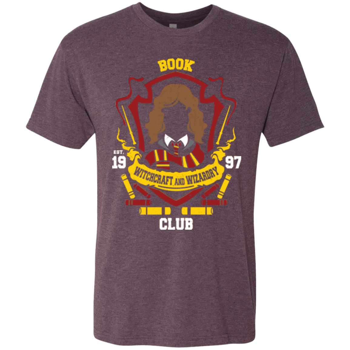 T-Shirts Vintage Purple / Small Book Club Men's Triblend T-Shirt