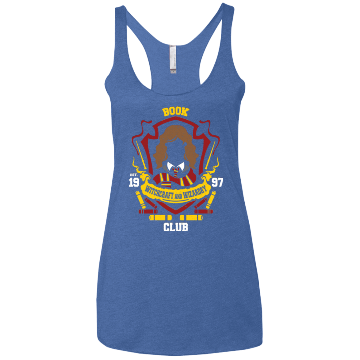 T-Shirts Vintage Royal / X-Small Book Club Women's Triblend Racerback Tank