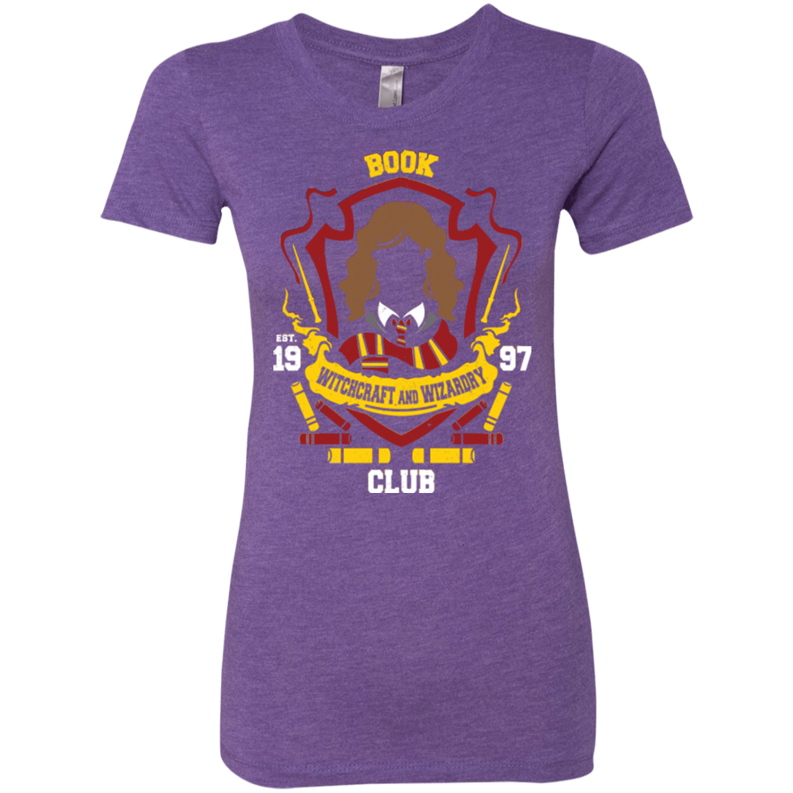 T-Shirts Purple Rush / Small Book Club Women's Triblend T-Shirt