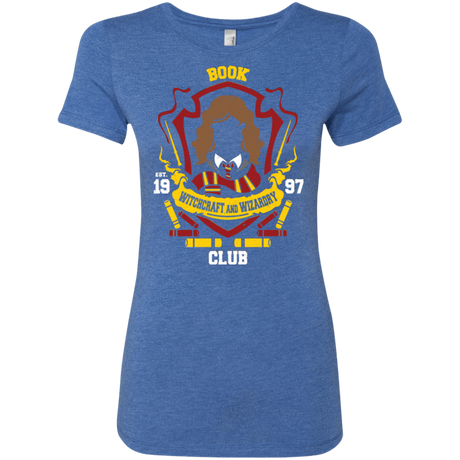 T-Shirts Vintage Royal / Small Book Club Women's Triblend T-Shirt