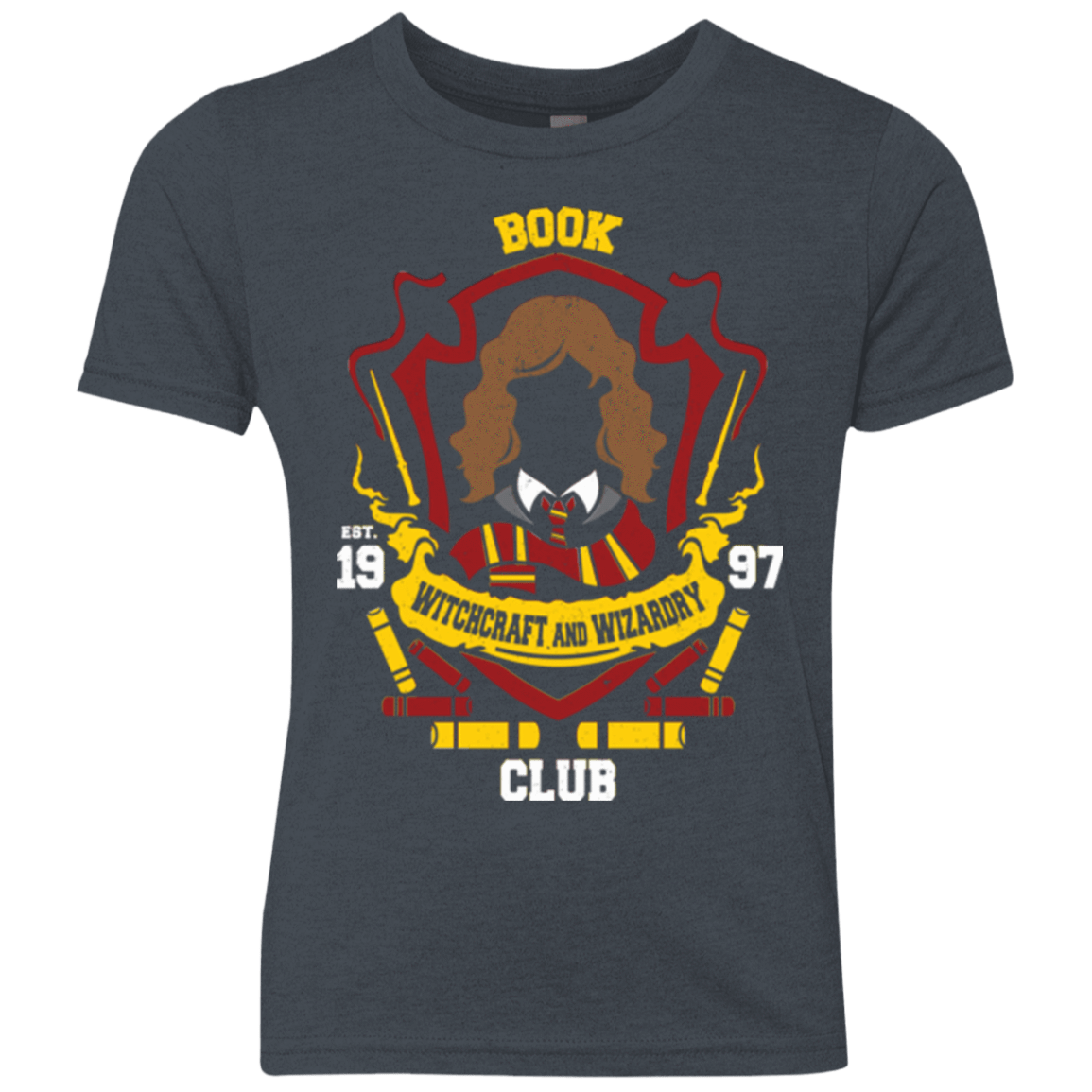 T-Shirts Vintage Navy / YXS Book Club Youth Triblend T-Shirt