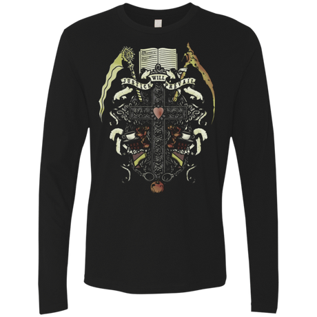 T-Shirts Black / Small Book of Death Men's Premium Long Sleeve