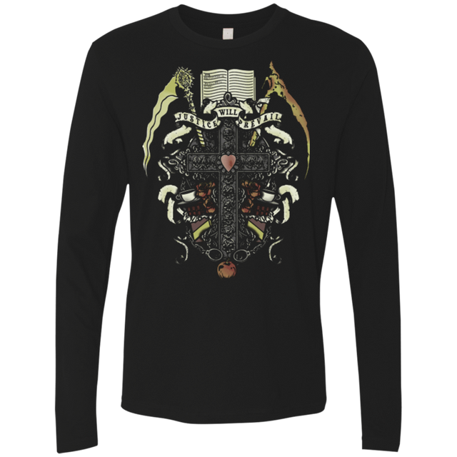 T-Shirts Black / Small Book of Death Men's Premium Long Sleeve