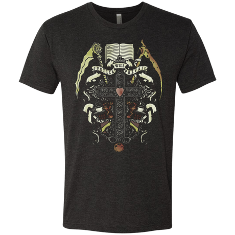 T-Shirts Vintage Black / Small Book of Death Men's Triblend T-Shirt