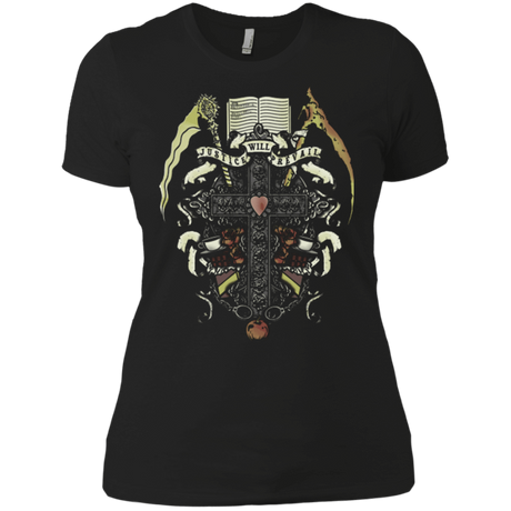 T-Shirts Black / X-Small Book of Death Women's Premium T-Shirt