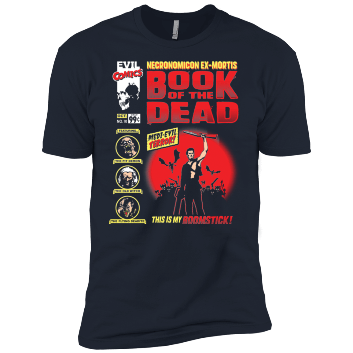 T-Shirts Midnight Navy / YXS Book Of The Dead Boys Premium T-Shirt