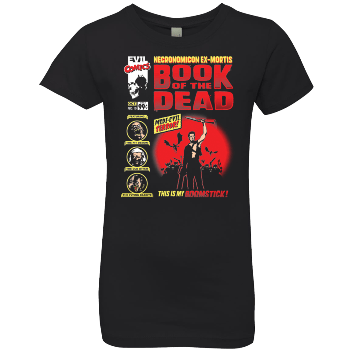 T-Shirts Black / YXS Book Of The Dead Girls Premium T-Shirt